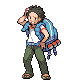 Backpacker M trainer sprite from Pokémon Black 2 and White 2