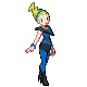 Beauty trainer sprite from Pokémon Black 2 and White 2