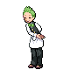 Cilan trainer sprite from Pokémon Black 2 and White 2