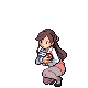 Clerk F trainer sprite from Pokémon Black 2 and White 2