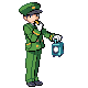 Depot Agent trainer sprite from Pokémon Black 2 and White 2