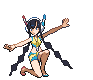 Elesa trainer sprite from Pokémon Black 2 and White 2