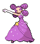 Fantina trainer sprite from Pokémon Black 2 and White 2