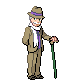 Gentleman trainer sprite from Pokémon Black 2 and White 2