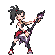 Guitarist trainer sprite from Pokémon Black 2 and White 2