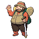 Hiker trainer sprite from Pokémon Black 2 and White 2