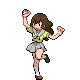 Lass trainer sprite from Pokémon Black 2 and White 2
