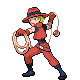 Pokémon Ranger M trainer sprite from Pokémon Black 2 and White 2