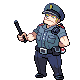 Policeman trainer sprite from Pokémon Black 2 and White 2
