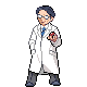Scientist M trainer sprite from Pokémon Black 2 and White 2