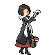 Veteran F trainer sprite from Pokémon Black 2 and White 2