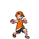 Youngster battle sprite from Pokémon Black and White