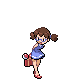 School Kid battle sprite from Pokémon Black and White