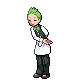 Leader battle sprite from Pokémon Black and White