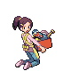 Nursery Aide battle sprite from Pokémon Black and White