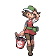 ⒆⒇ Breeder battle sprite from Pokémon Black and White