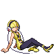Leader battle sprite from Pokémon Black and White