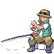Fisherman battle sprite from Pokémon Black and White