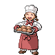 Baker battle sprite from Pokémon Black and White