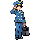 Pilot battle sprite from Pokémon Black and White