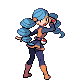 Clerk ⑮ battle sprite from Pokémon Black and White