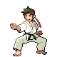 Ace Trainer battle sprite from Pokémon Black and White