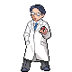 Black Belt battle sprite from Pokémon Black and White