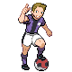 Scientist battle sprite from Pokémon Black and White