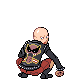 Leader battle sprite from Pokémon Black and White