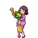 Pokéfan battle sprite from Pokémon Black and White