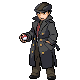 Backers battle sprite from Pokémon Black and White