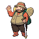 Infielder battle sprite from Pokémon Black and White