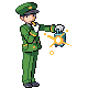 Team Plasma battle sprite from Pokémon Black and White