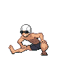 Depot Agent battle sprite from Pokémon Black and White