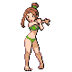 Swimmer ⑭ battle sprite from Pokémon Black and White