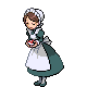 Policeman battle sprite from Pokémon Black and White