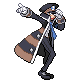 Maid battle sprite from Pokémon Black and White