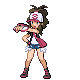 The Riches battle sprite from Pokémon Black and White
