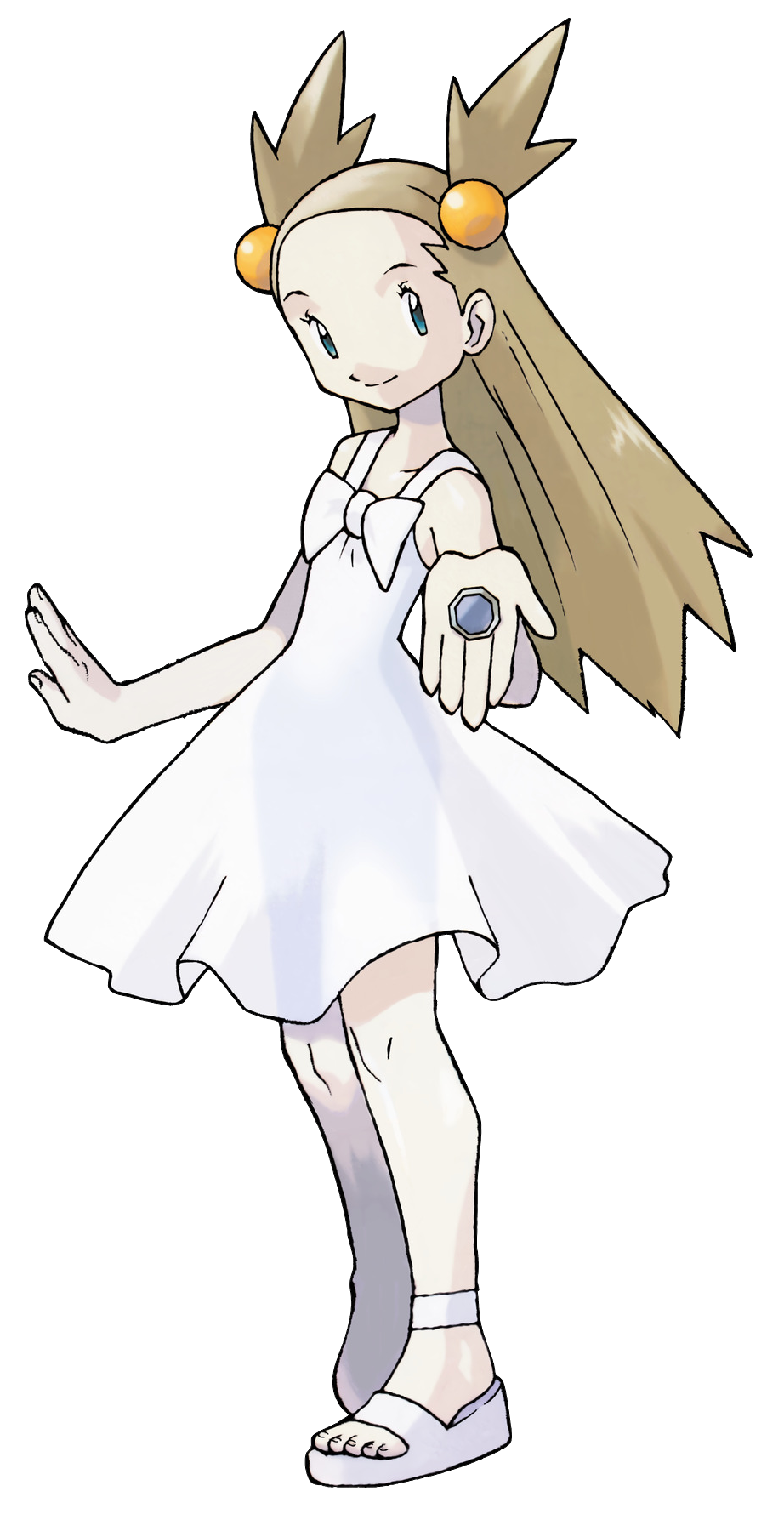 Pokemon Crystal artwork of Jasmine.