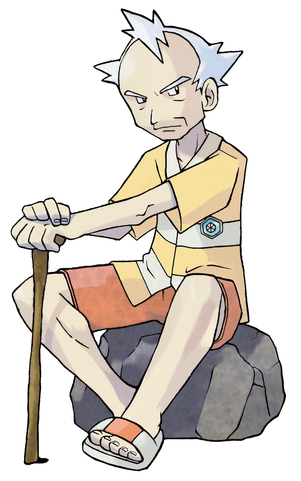 Pokemon Crystal artwork of Pryce.