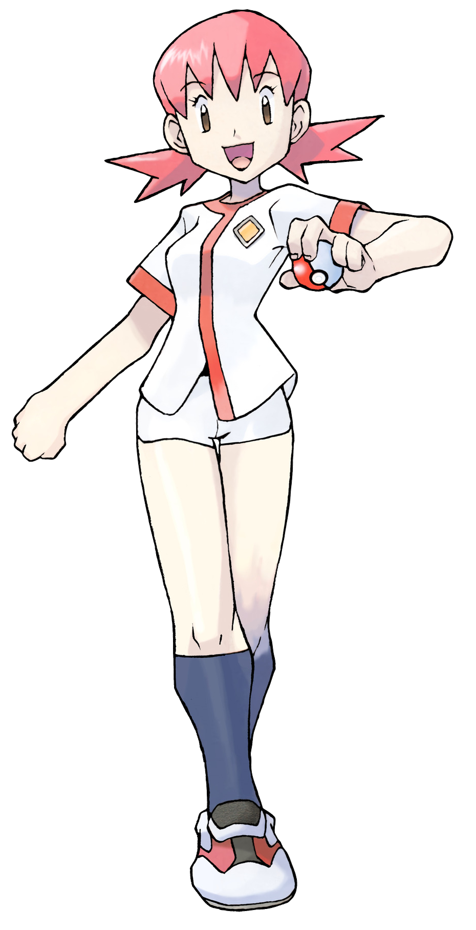 Pokemon Crystal artwork of Whitney.