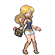 Beauty trainer sprite from Pokémon Diamond and Pearl.