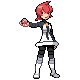 Commander Mars trainer sprite from Pokémon Diamond and Pearl.