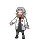 Elite Four Bertha trainer sprite from Pokémon Diamond and Pearl.