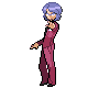 Elite Four Lucian trainer sprite from Pokémon Diamond and Pearl.
