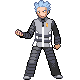 Galactic Boss trainer sprite from Pokémon Diamond and Pearl.