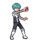 Galactic trainer sprite from Pokémon Diamond and Pearl.