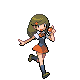Lass trainer sprite from Pokémon Diamond and Pearl.