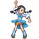 Leader Candice trainer sprite from Pokémon Diamond and Pearl.