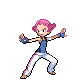 Leader Maylene trainer sprite from Pokémon Diamond and Pearl.
